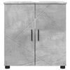 vidaXL Badezimmerschrank mit Speicher Beton Grau 61 x 35 x 64 cm