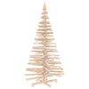 vidaXL Holz Weihnachtsbaum KOTKA 150 cm Massives Kiefernholz Nat&uuml;rlich
