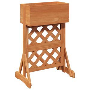 vidaXL Vertikales Gartenzaun Orange 48 x 30 x 70,5 cm