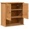 vidaXL Badezimmerschrank VIGO Braun und Honigbraun 67,5 x 34 x 71,5 cm