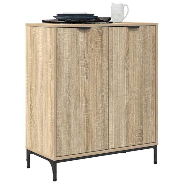 vidaXL Sideboard Sonoma-Eiche 69,5 x 33 x 82 cm Holzwerkstoff