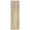 vidaXL Wandregal Sonoma-Eiche 85x16x52,5 cm Holzwerkstoff