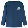 Kinder-Sweatshirt Marineblau 128