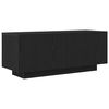 vidaXL TV-Schr&auml;nk 100 x 35 x 40 cm Schwarz Eichen-Optik Holzwerkstoff