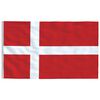 vidaXL Flagge D&auml;nemarks 90 x 150 cm