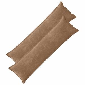vidaXL Kissenbezug 2 pcs HOUTEN Braun 40 x 145 cm Chenille-Stoff