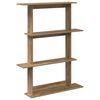 vidaXL Wandregal Artisan-Eiche 100 x 20 x 126 cm Holzwerkstoff