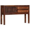 vidaXL Sideboard 118x30x75 cm Massivholz Mango