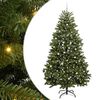 vidaXL K&uuml;nstlicher Weihnachtsbaum 300 cm 300 LEDs Warmes Wei&szlig; Gr&uuml;n