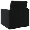 vidaXL Schlafsofa Schwarz 74 x 77 x 81 cm Samt