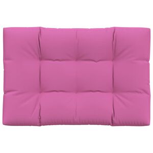 vidaXL Palettenkissen Rosa 120x80x12 cm Stoff