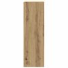 vidaXL 8-tlg. TV-Schrank-Set Wandmontage Artisan-Eiche Holzwerkstoff