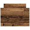vidaXL Bettgestell ohne Matratze Altholz-Optik 100x200cm Holzwerkstoff