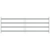 vidaXL Fenstergitter Verstellbar mit 4 Querst&auml;ben 1000-1500 mm