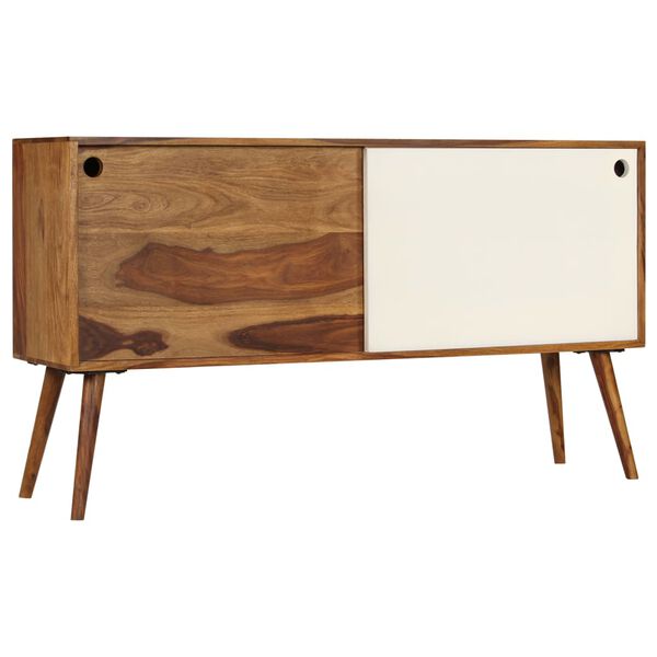 vidaXL Sideboard Massivholz Akazie 118x30x66 cm