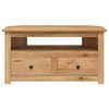 vidaXL TV-Eckschrank 93 x 49 x 49 cm Massivholz Panama-Kiefer