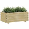 vidaXL Hochbeet 100x50x40 cm Holz Rechteckig