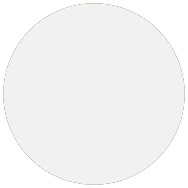 vidaXL Tischfolie Matt &Oslash; 110 cm 1,6 mm PVC