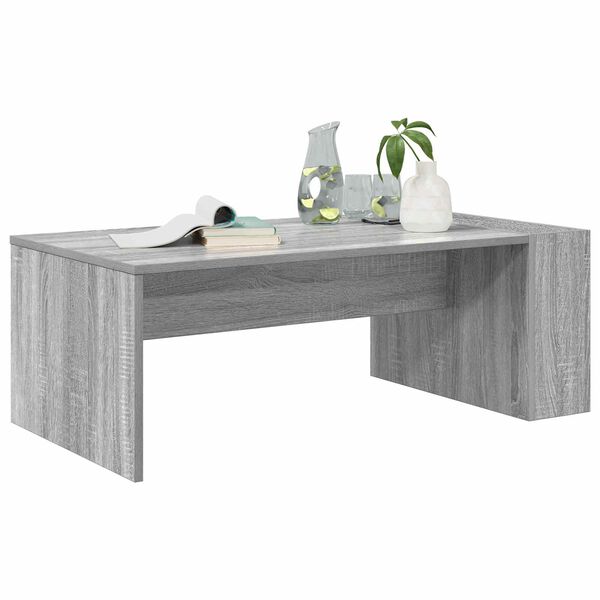 vidaXL Couchtisch Graues Sonoma 95 x 50 x 34 cm Holzwerkstoff