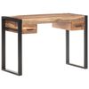 vidaXL Schreibtisch 110x50x76 cm Massivholz
