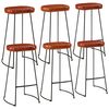 vidaXL 7-tlg. Bar-Set Raues Mangoholz und Metall