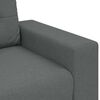 vidaXL 3-Sitzer-Sofa Dunkelgrau 180 cm Stoff