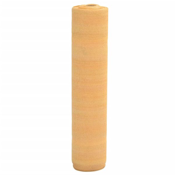 vidaXL Zaunblende Sandfarbe 1x25 m HDPE 75 g/m&sup2;