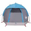vidaXL Kuppel-Campingzelt 1 Person Blau Wasserdicht