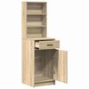 vidaXL Highboard Sonoma-Eiche 40 x 40,5 x 135 cm Holzwerkstoff
