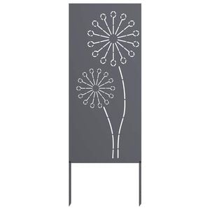 vidaXL Garten Sichtschutz-Leinwand Anthrazit 50 x 140 cm