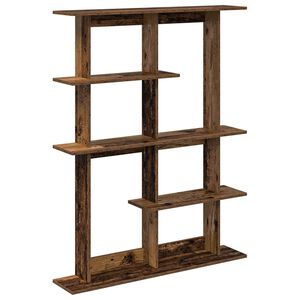 vidaXL Wandregal Altholz 102 x 20 x 130 cm Holzwerkstoff