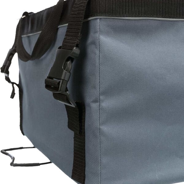 TRIXIE Fahrradkorb Vorne für Haustiere 38x25x25 cm Grau