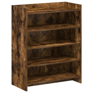 vidaXL Schuhschrank Ger&auml;ucherte Eiche 73,5 x 36 x 92 cm Holzwerkstoff