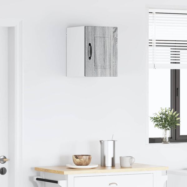 vidaXL K&uuml;chenschrank Graues Sonoma 30 x 31 x 40 cm Holzwerkstoff