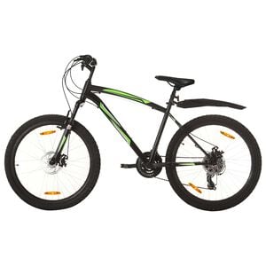 vidaXL Mountainbike 21 Gang 26 Zoll Rad 46 cm Schwarz