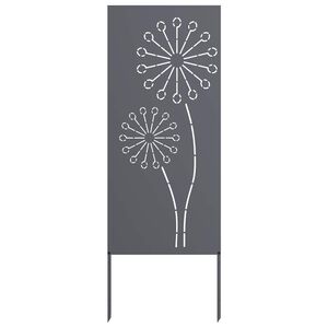vidaXL Garten Sichtschutz-Leinwand Anthrazit 50 x 140 cm