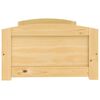 vidaXL Tagesbett mit 2 Schubladen IRUN 90x200 cm Massivholz Kiefer