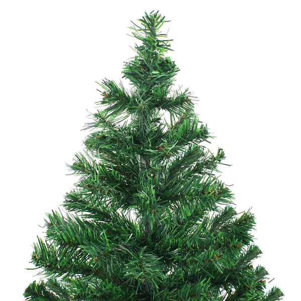 vidaXL K&uuml;nstlicher Weihnachtsbaum Beleuchtung Kugeln 150cm 380 Zweige