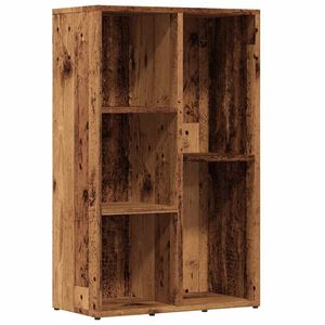vidaXL B&uuml;cherregal Altholz-Optik 50x25x80 cm Holzwerkstoff