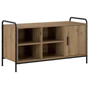 vidaXL Schuhschrank 100 x 39,5 x 55,5 cm Holzwerkstoff Artisan-Eiche