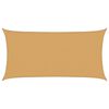 vidaXL Sonnensegel 160 g/m&sup2; Rechteckig Sandfarben 3x6 m HDPE