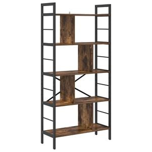 vidaXL B&uuml;cherregal 9 Ebenen 75 x 30 x 156 cm Holzwerkstoff