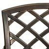 vidaXL 3-tlg. Bistro-Set Bronzen Aluminiumguss