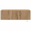 vidaXL TV-Wandschrank Artisan-Eiche 100 x 35 x 31 cm Holzwerkstoff