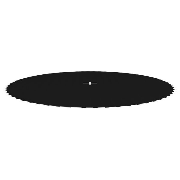 vidaXL Sprungtuch Schwarz für 3,66 m Runde Trampoline