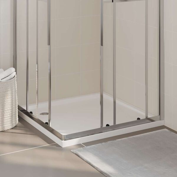 vidaXL Duschtasse ABS Quadratisch 90x90 cm