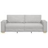 vidaXL 3-Sitzer-Sofa Wolkengrau 180 cm Stoff