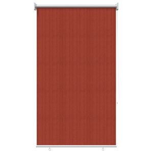vidaXL Au&szlig;enrollo 90% UV-Block Terrakotta 100 x 140 cm HDPE