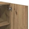 vidaXL Wandschrank Artisan-Eiche 60x31x60 cm Holzwerkstoff