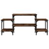 vidaXL TV-Schrank Räuchereiche 117x35x52 cm Holzwerkstoff